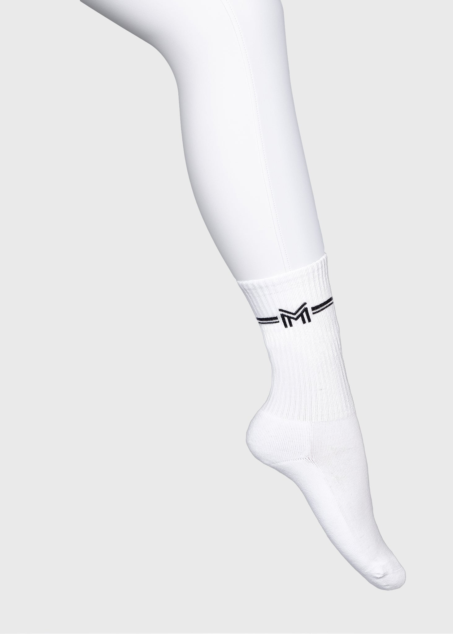 Rise Sports Socks - White