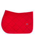 Saddle Pad - Jump - Velvet (Crimson)