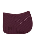 Saddle Pad - Jump - Delta (Burgundy)