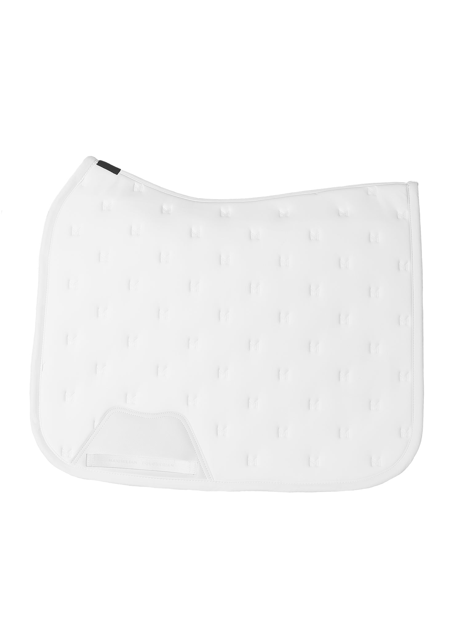 Saddle Pad - Dressage - Stamp (White)