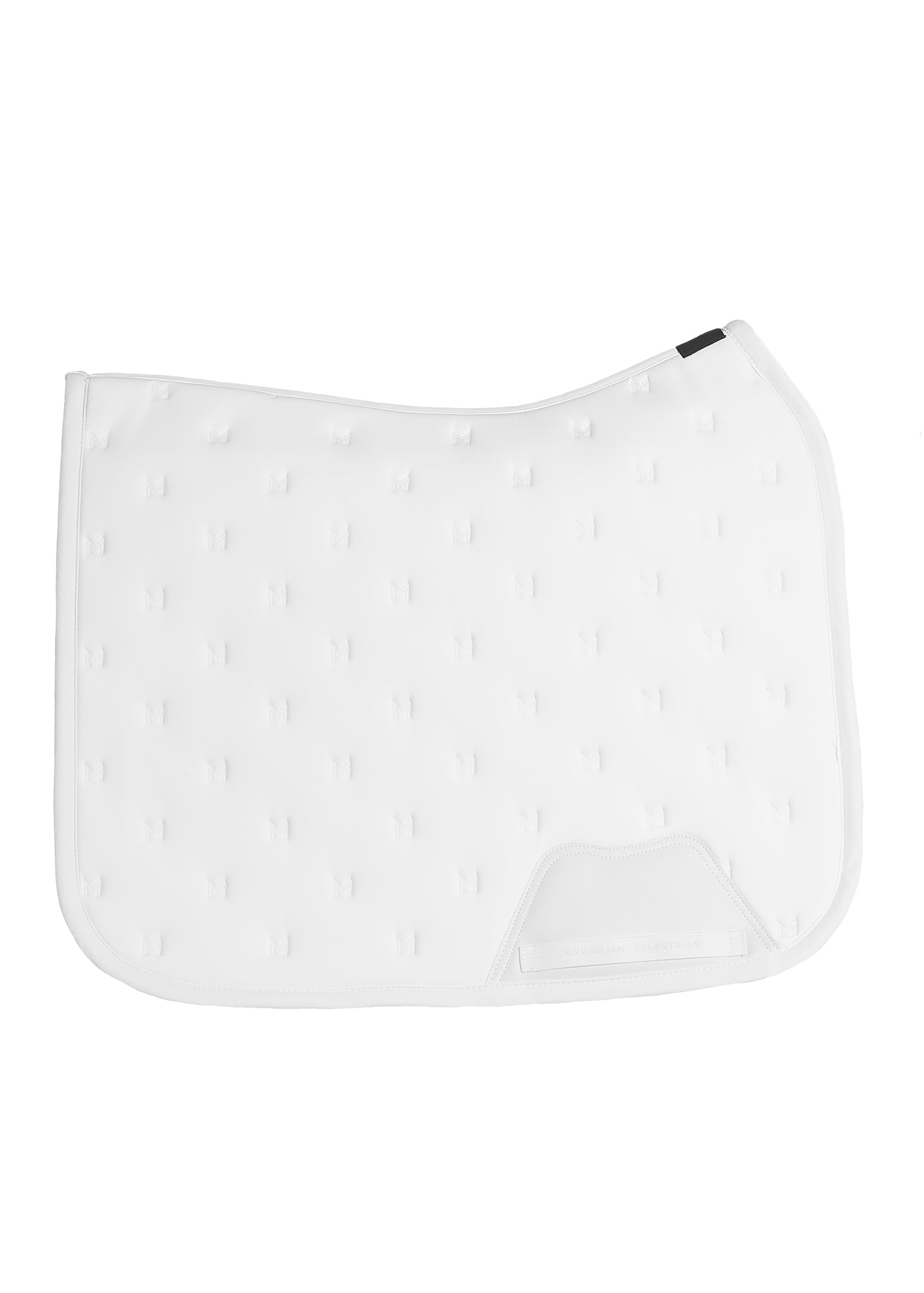 Saddle Pad - Dressage - Stamp (White)