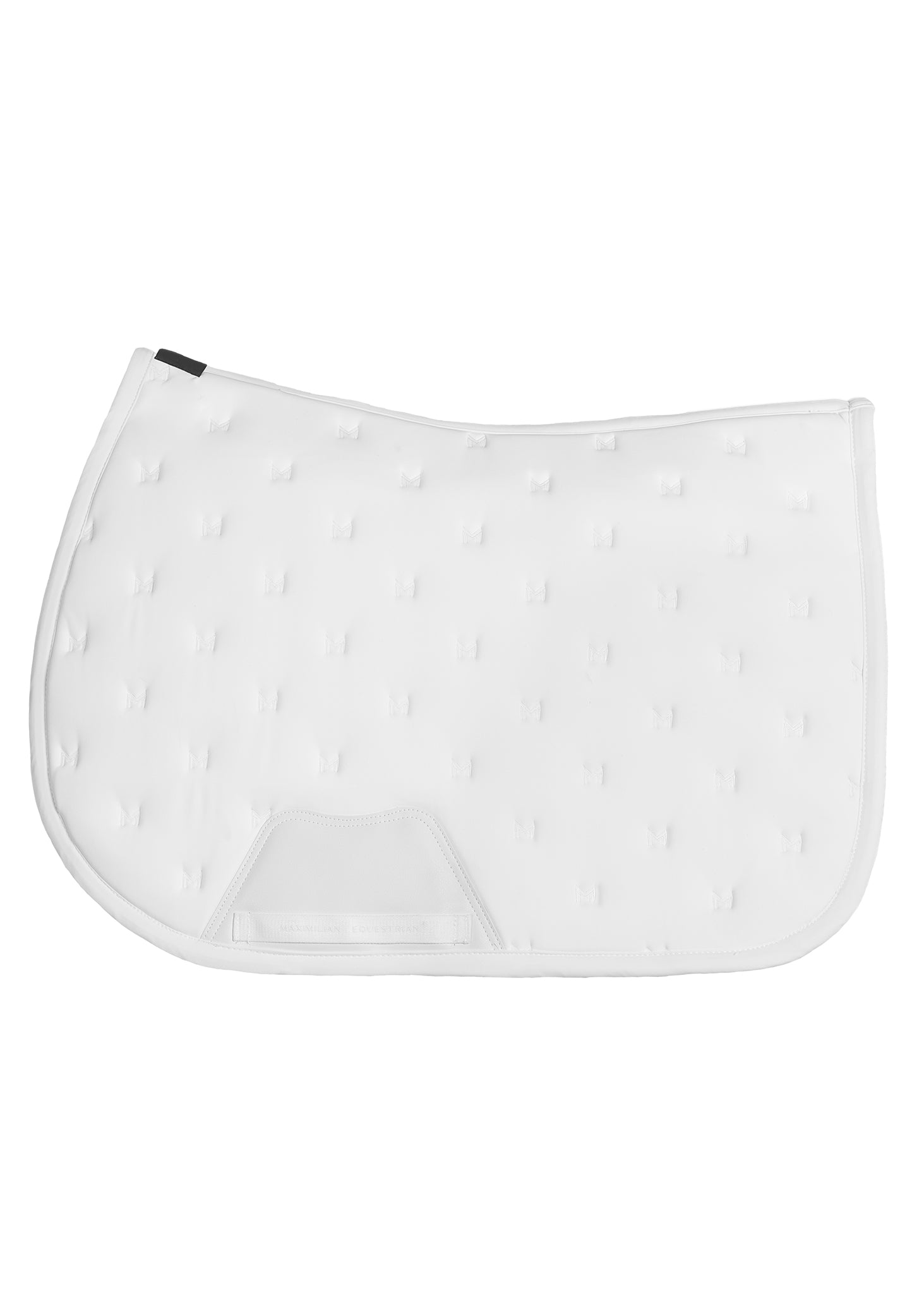 Saddle Pad - Jump - Stamp (White)