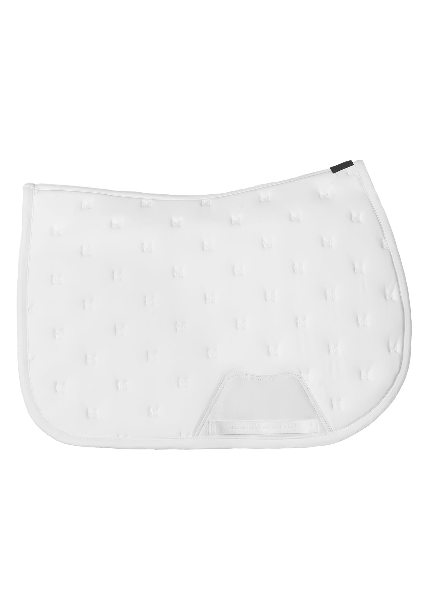 Saddle Pad - Jump - Stamp (White)