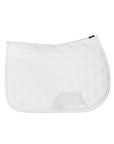 Saddle Pad - Jump - Stamp (White)