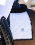 Saddle Pad - Charmer White Velvet