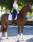 Saddle Pad - Charmer White/Rose
