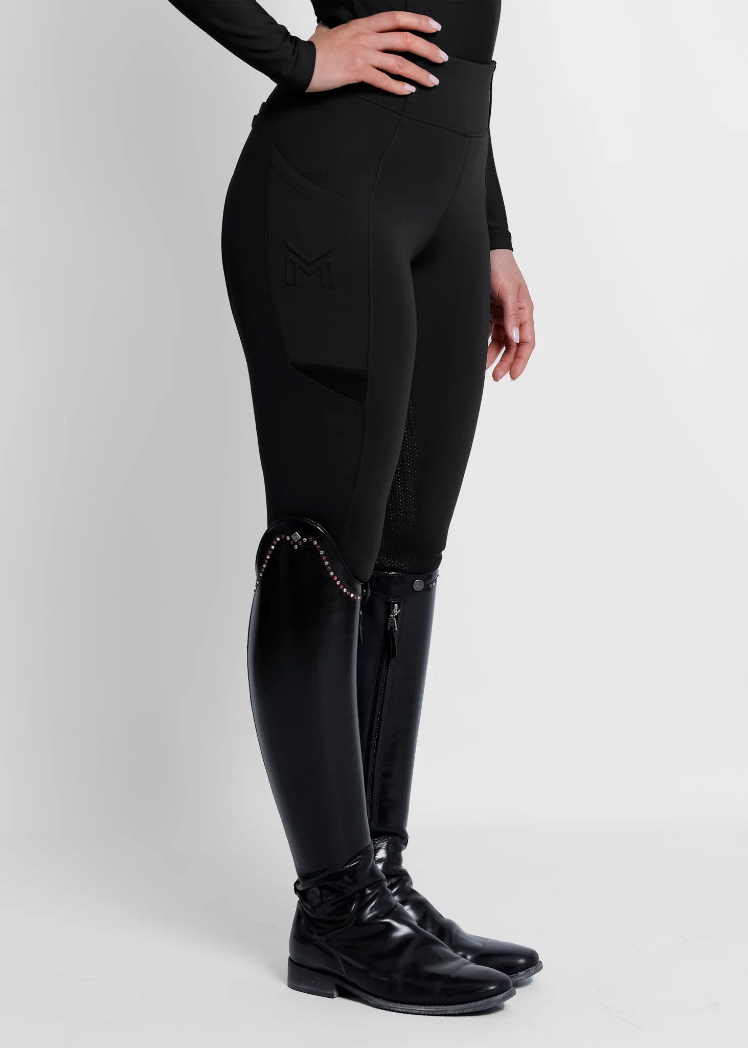 Maximilian Equestrian Tech Riding Leggings Tempi Equestrian