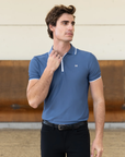 Core Polo Shirt - Dusty Blue