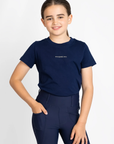 Young Riders Symbol T-Shirt - Navy