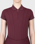 Arc Polo Short Sleeve - Rosewood