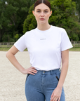 Symbol T-Shirt - White/Navy