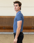 Core Polo Shirt - Dusty Blue