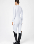 Femme Riding Jumpsuit (White)