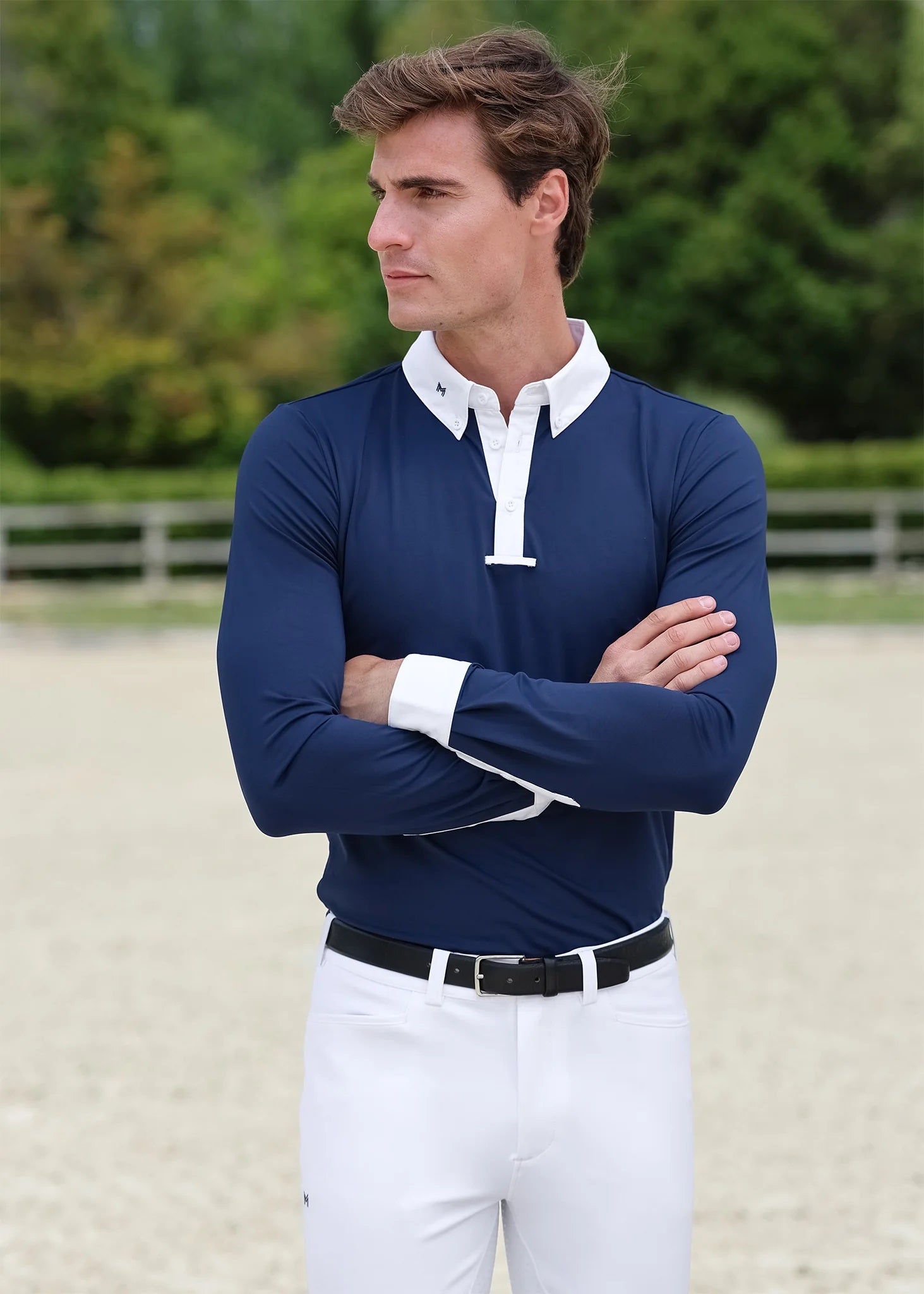 Active Competition Shirt - Long Sleeve (Navy)