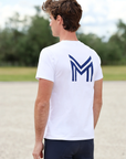 Symbol T-Shirt - White/Navy