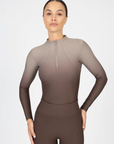 Long Sleeve Base Layer - Ombré (Mocha)