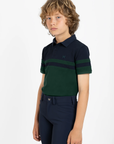 Young Riders - Glee Polo Shirt - Green/Navy
