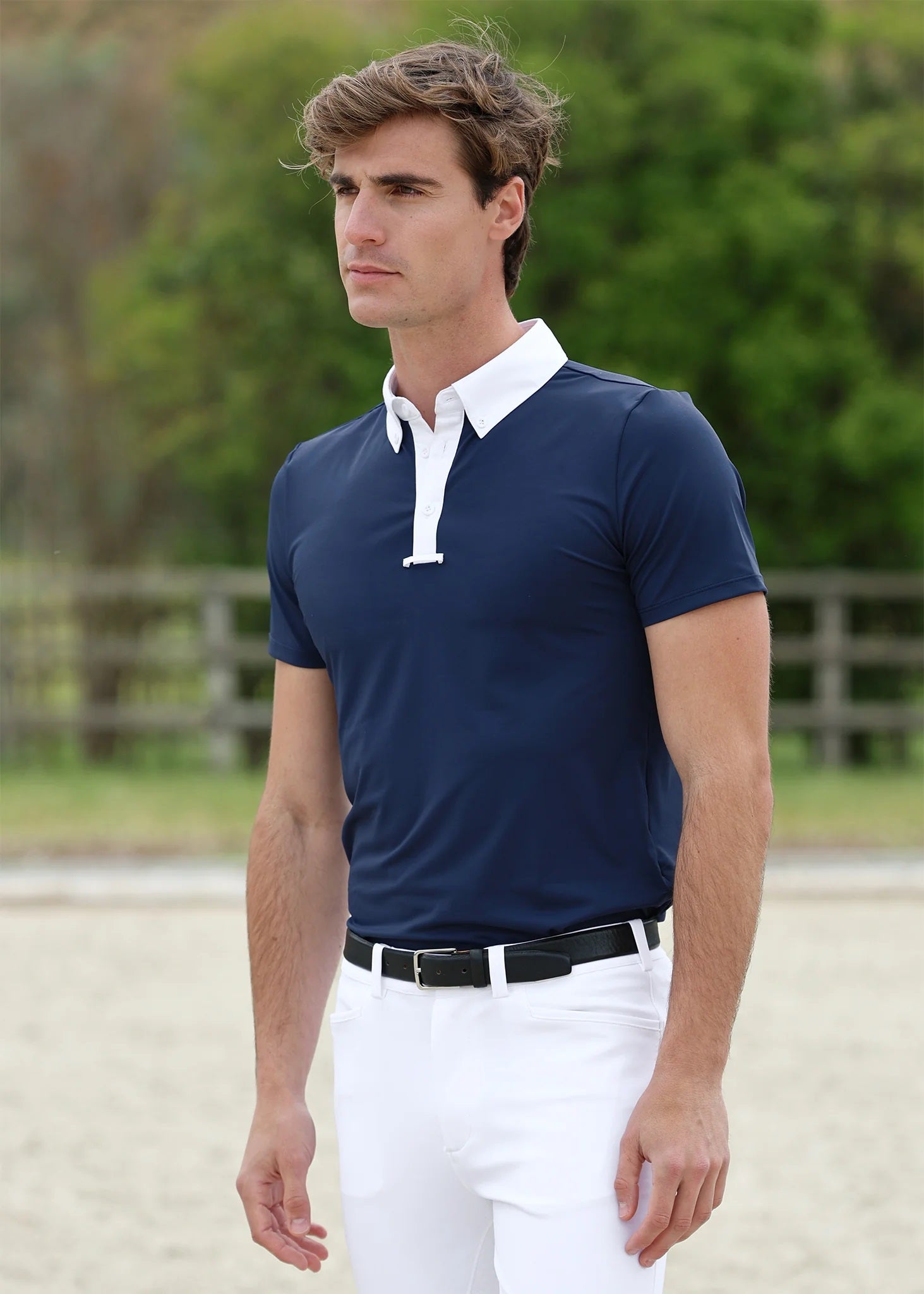 Active Competition Shirt - Short Sleeve (Navy)