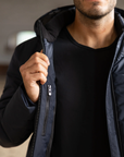 Elan Puffer Jacket - Navy