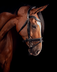 Bridle - Johnny Silver Snaffle (Black)