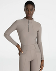 Long Sleeve Base Layer - Taupe