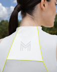 Sleeveless Contrast Base Layer - Glacier/Lime