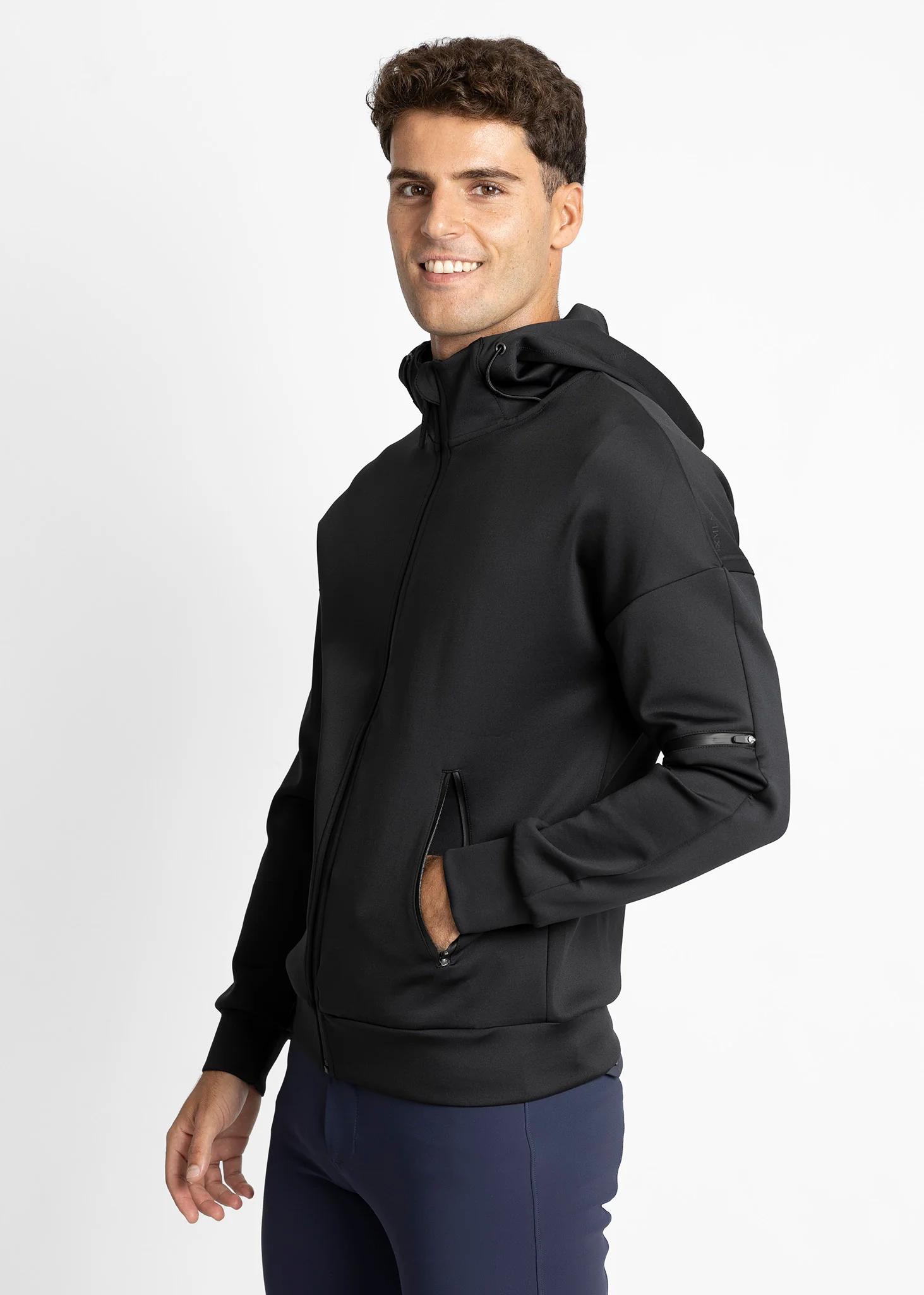 Element Zip Hoodie - Black