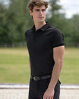 Cross Polo Shirt - Black