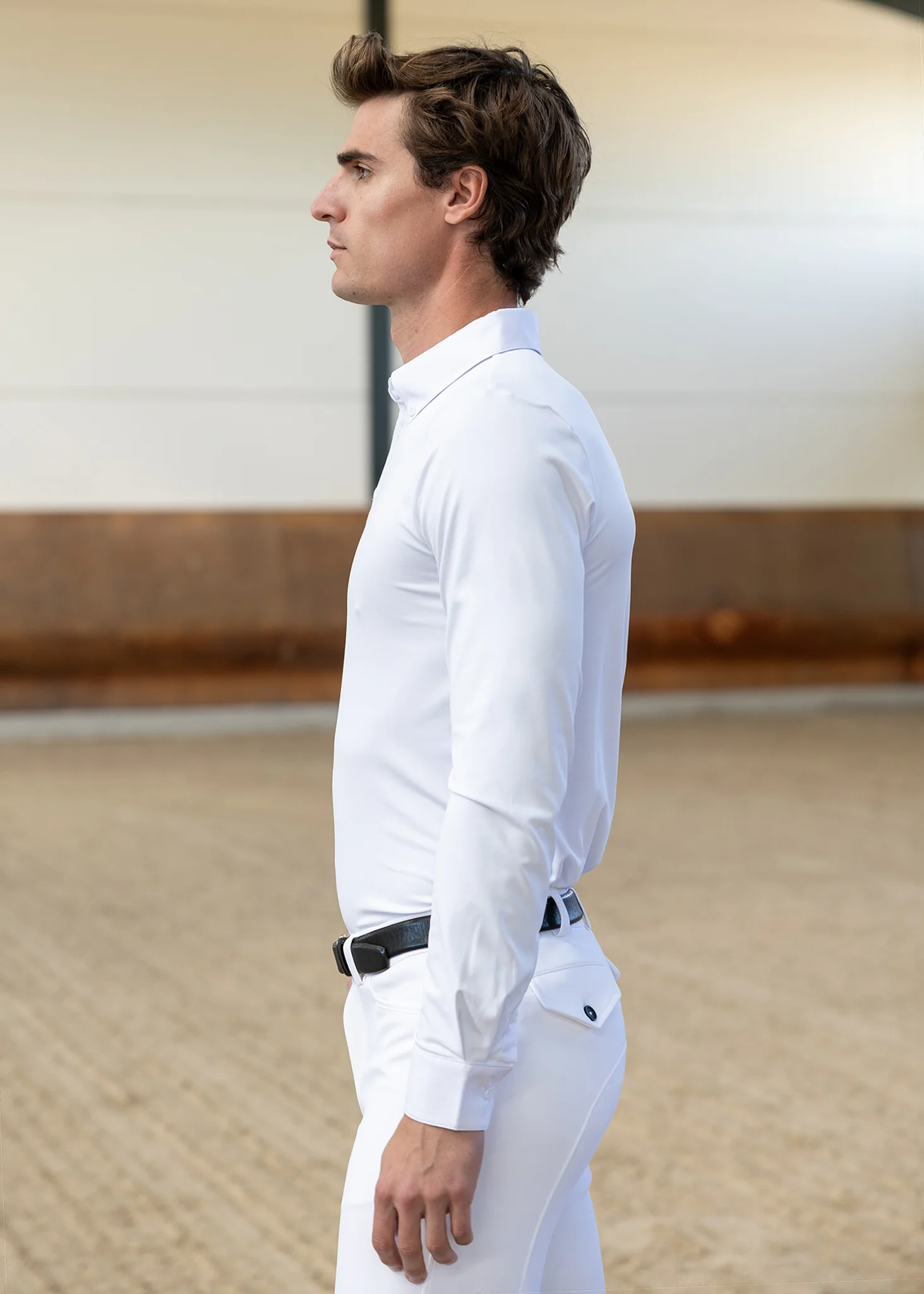 Active Competition Shirt - Long Sleeve (White)