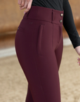 Honour Breeches - Burgundy