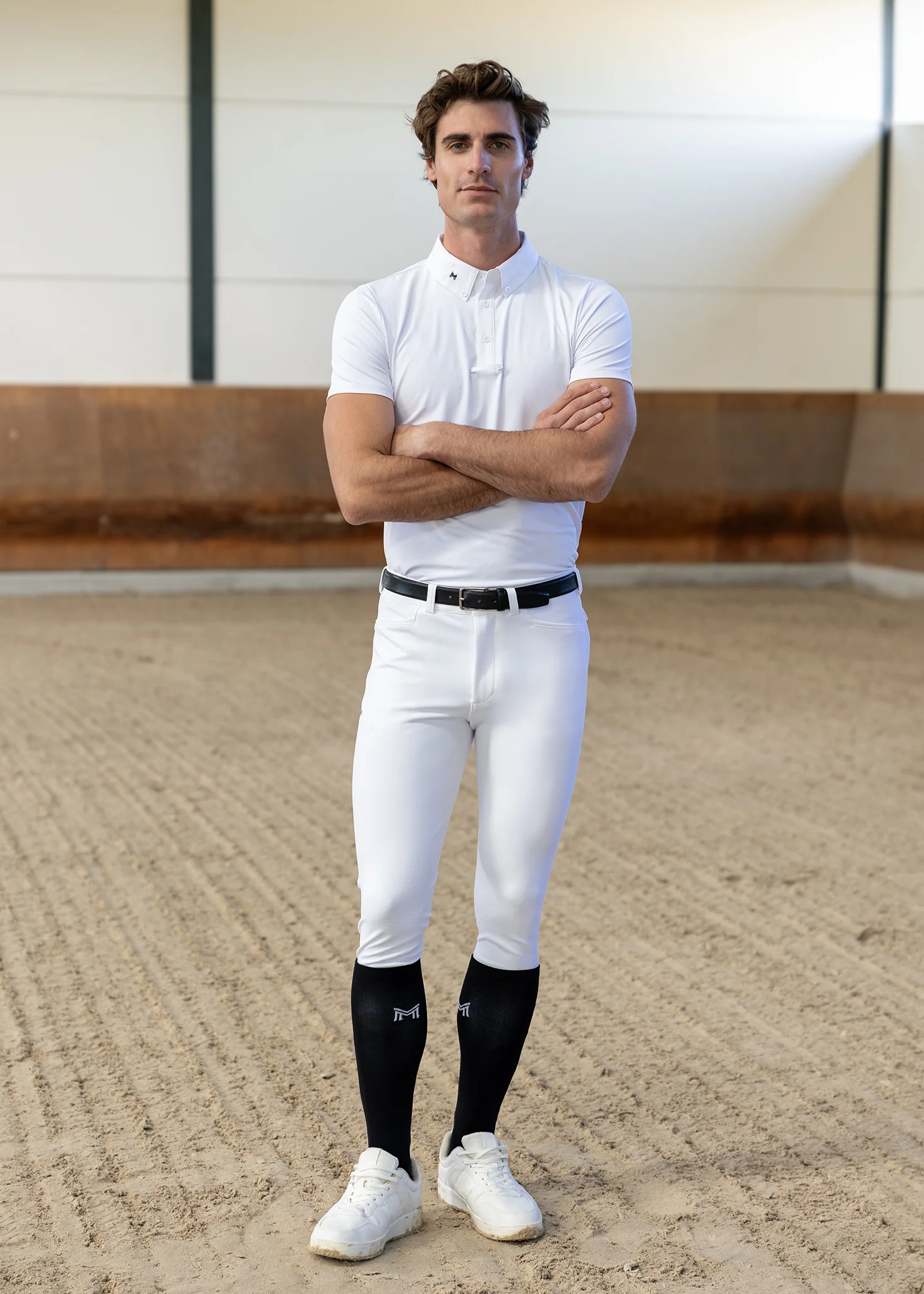 Active Competition Shirt - Short Sleeve (White)