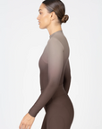 Long Sleeve Base Layer - Ombré (Mocha)