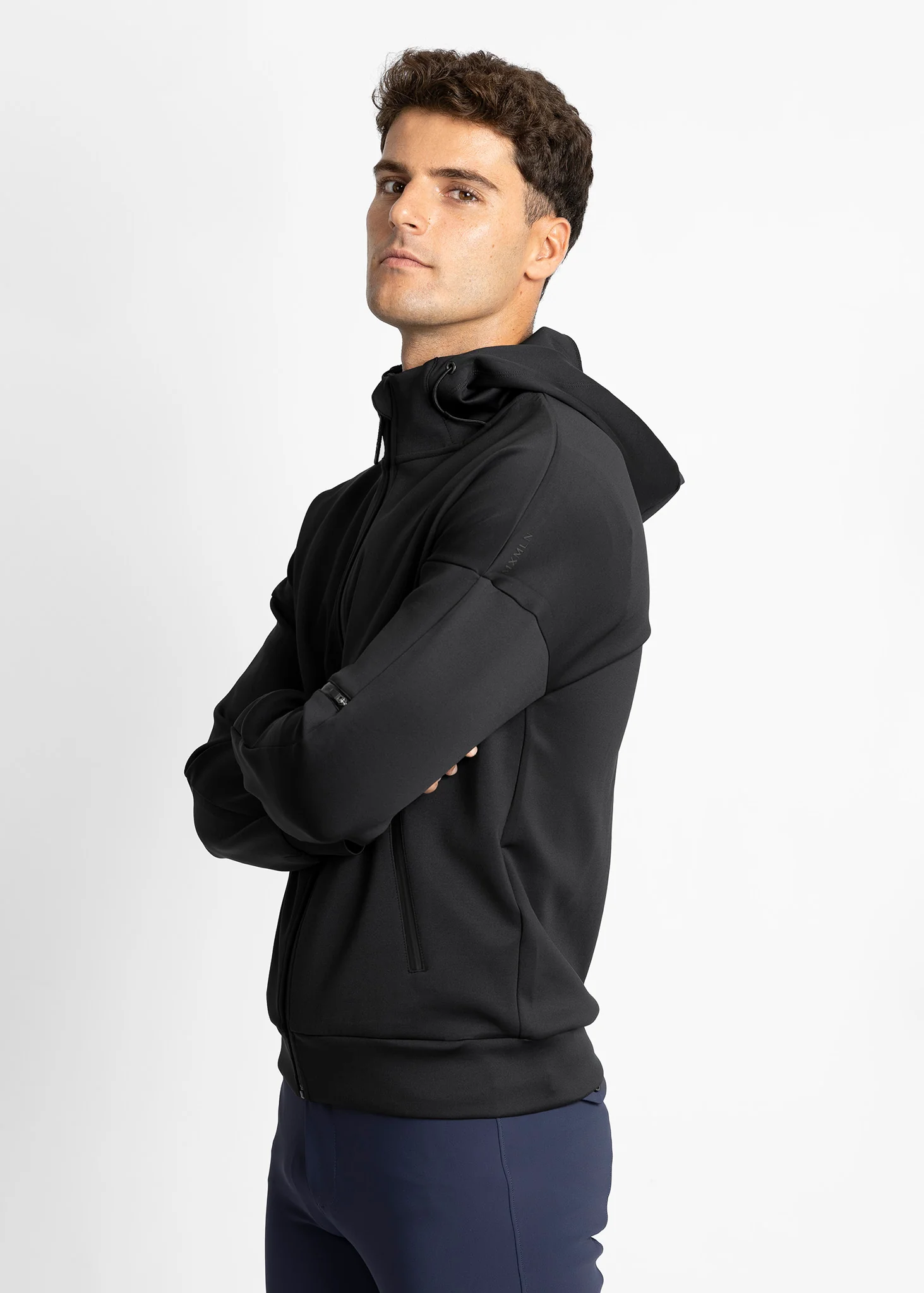 Element Zip Hoodie - Black