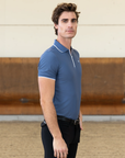 Core Polo Shirt - Dusty Blue