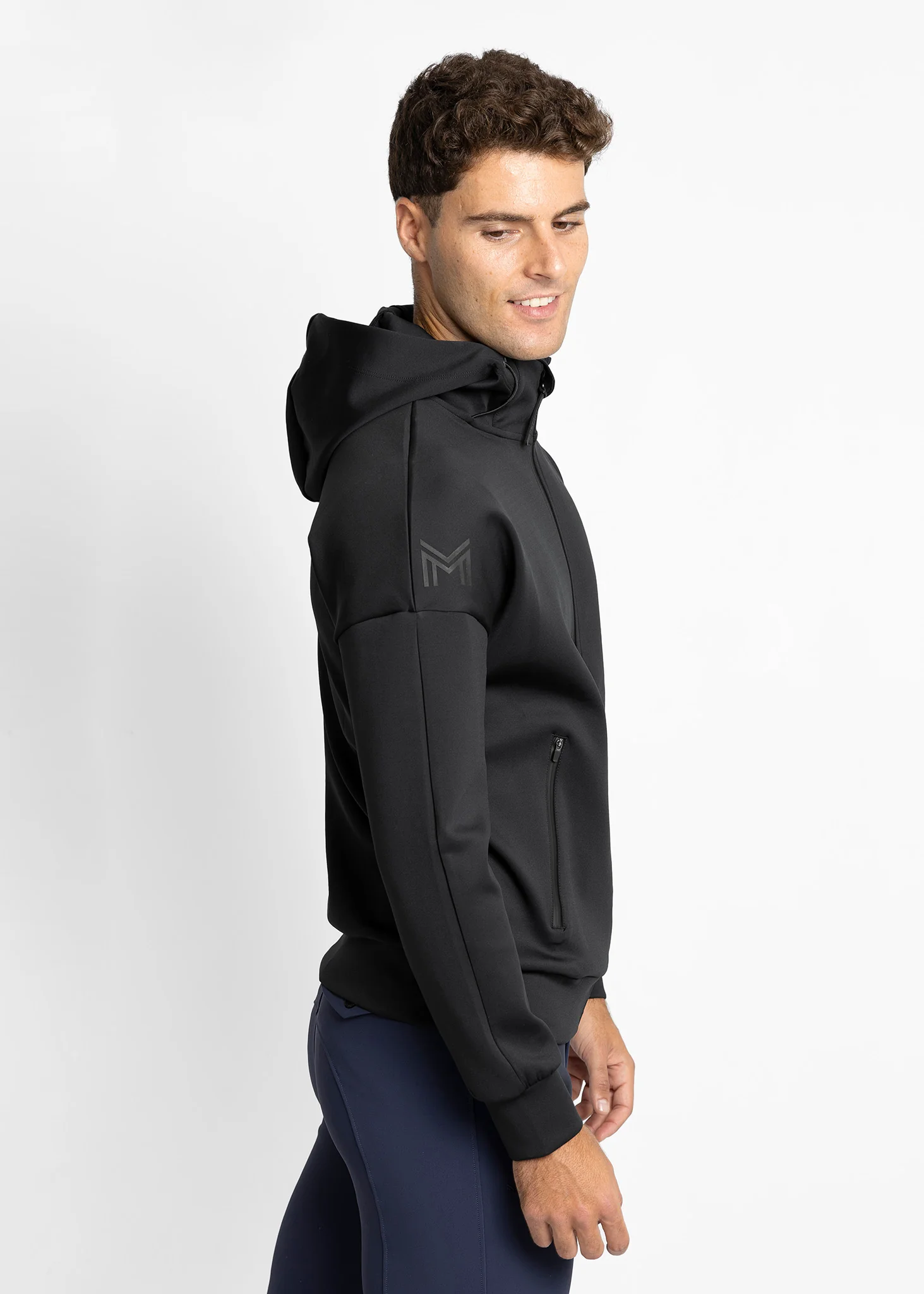 Element Zip Hoodie - Black