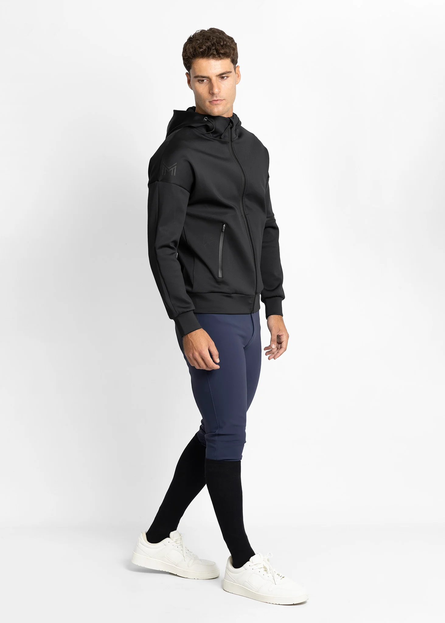 Element Zip Hoodie - Black