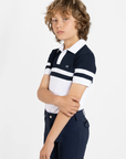 Young Riders - Glee Polo Shirt - White/Navy