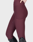 Outline Leggings - Rosewood