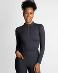 Long Sleeve Base Layer - Charcoal