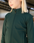 Young Riders Winter - Fleeced Vera Jacket (Emerald)