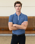 Core Polo Shirt - Dusty Blue