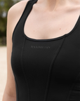 Pulse Singlet Top - Black