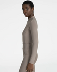 Long Sleeve Base Layer - Taupe