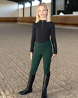 Young Riders Winter - Pro Riding Leggings (Emerald)