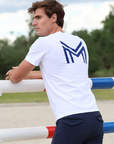 Symbol T-Shirt - White/Navy