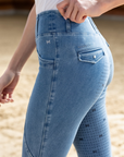 Pro Riding Leggings - Denim