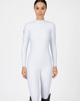 Femme Riding Jumpsuit (White)