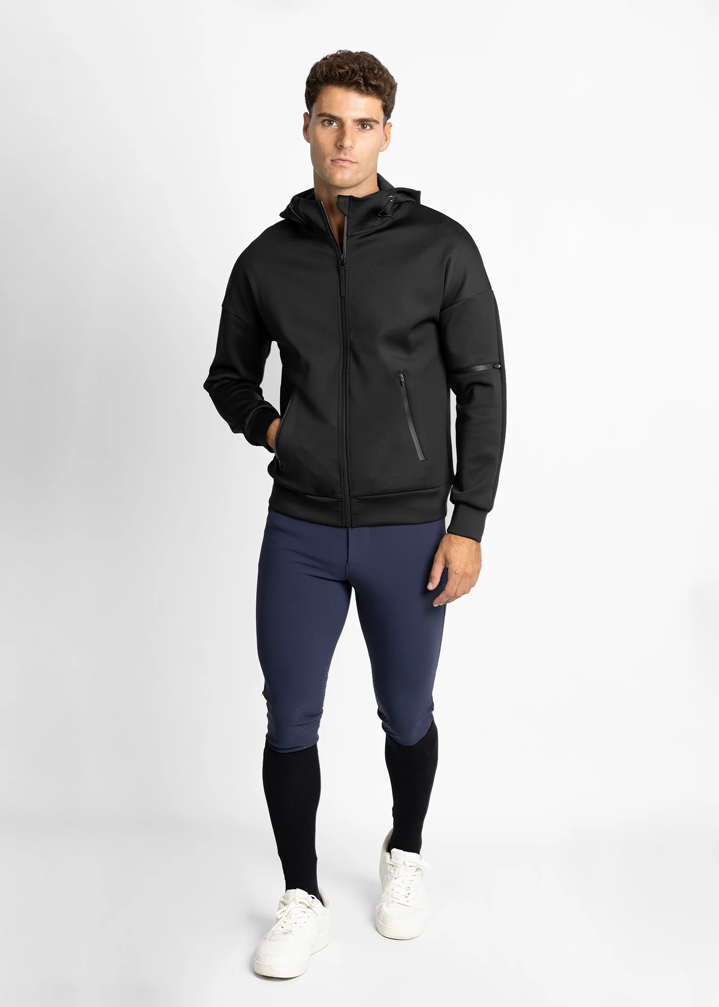 Element Zip Hoodie - Black