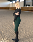 Young Riders Winter - Pro Riding Leggings (Emerald)