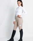 Tech Riding Leggings - Beige